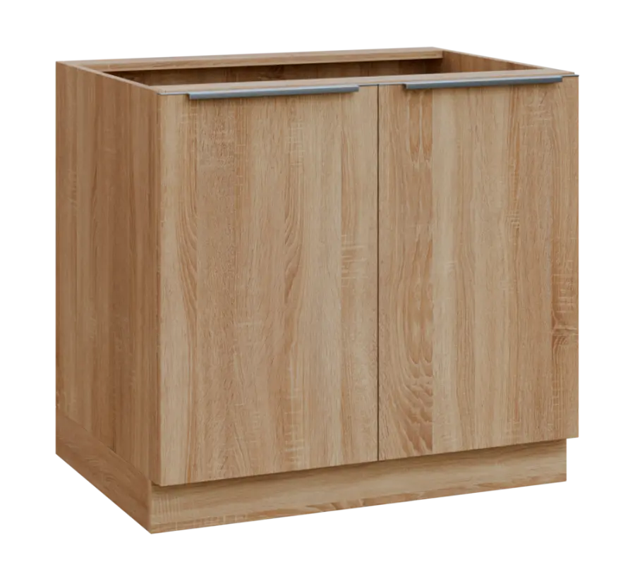 SIS - 9D spodní skříňka, 2-dveřová, 870x900x600, dub bardolino